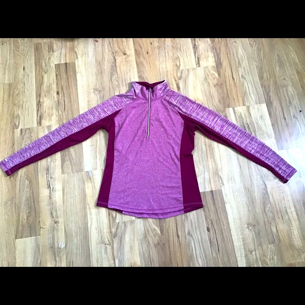 Danskin Now Athletic Zip Pullover Small